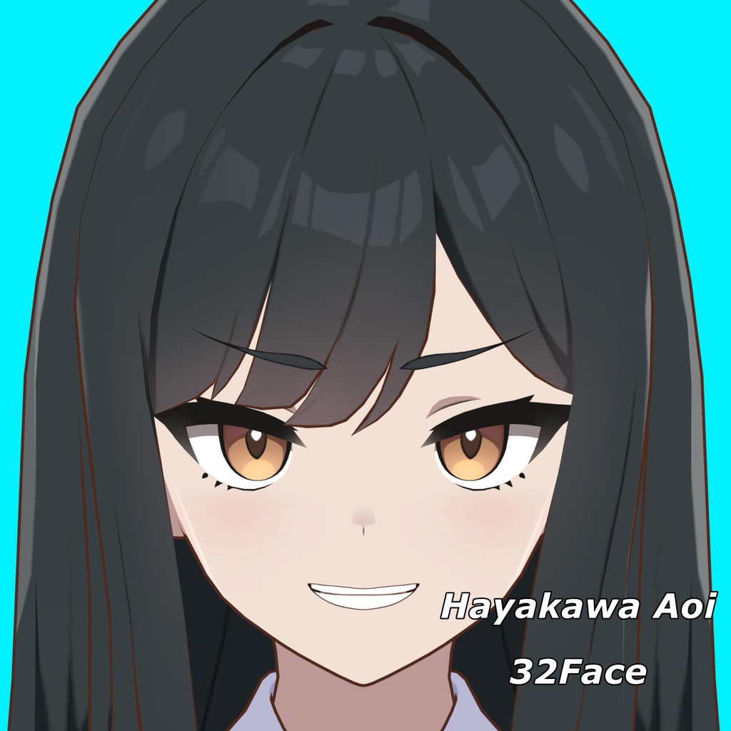 【早川葵】表情差分32種