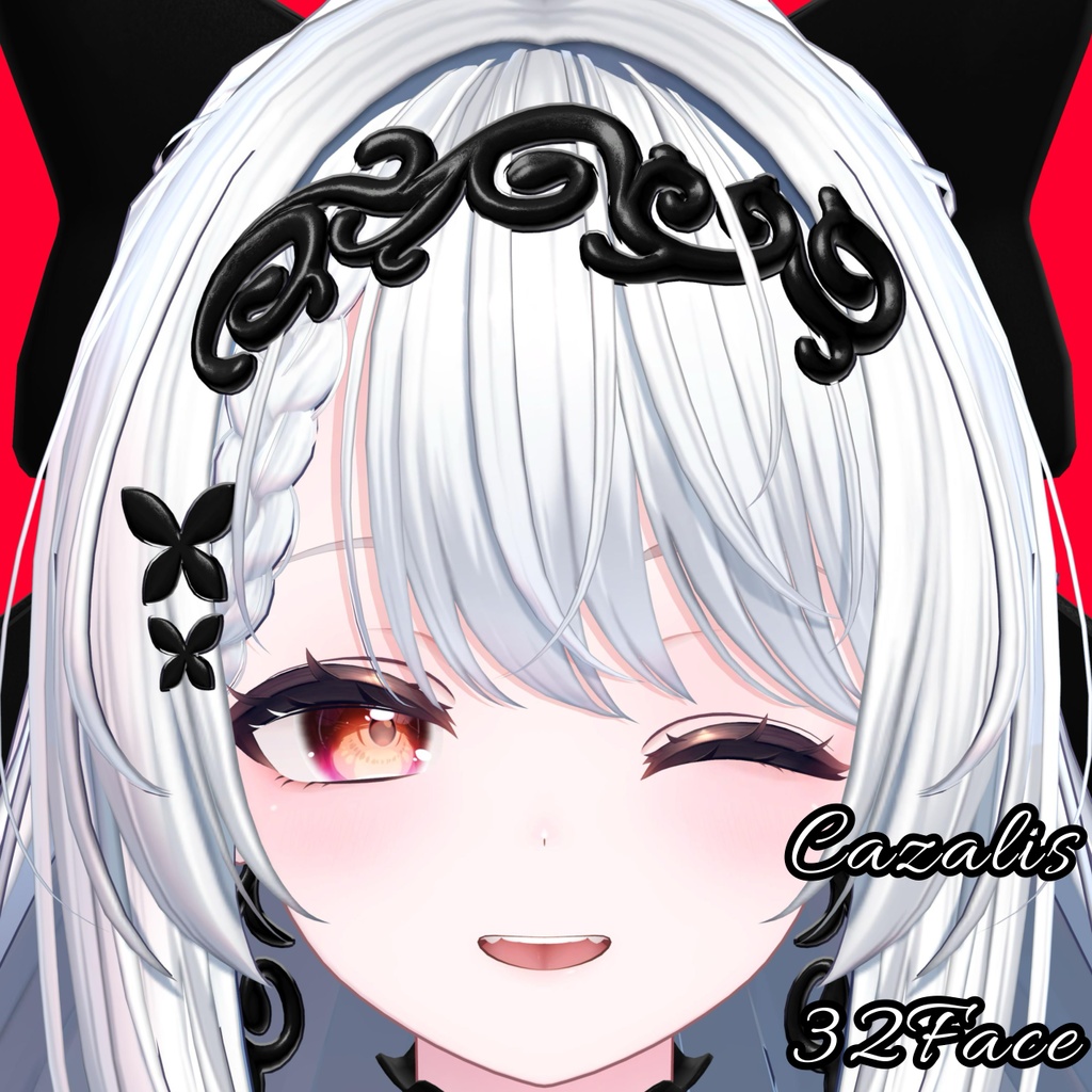 【カザリス】表情差分32種