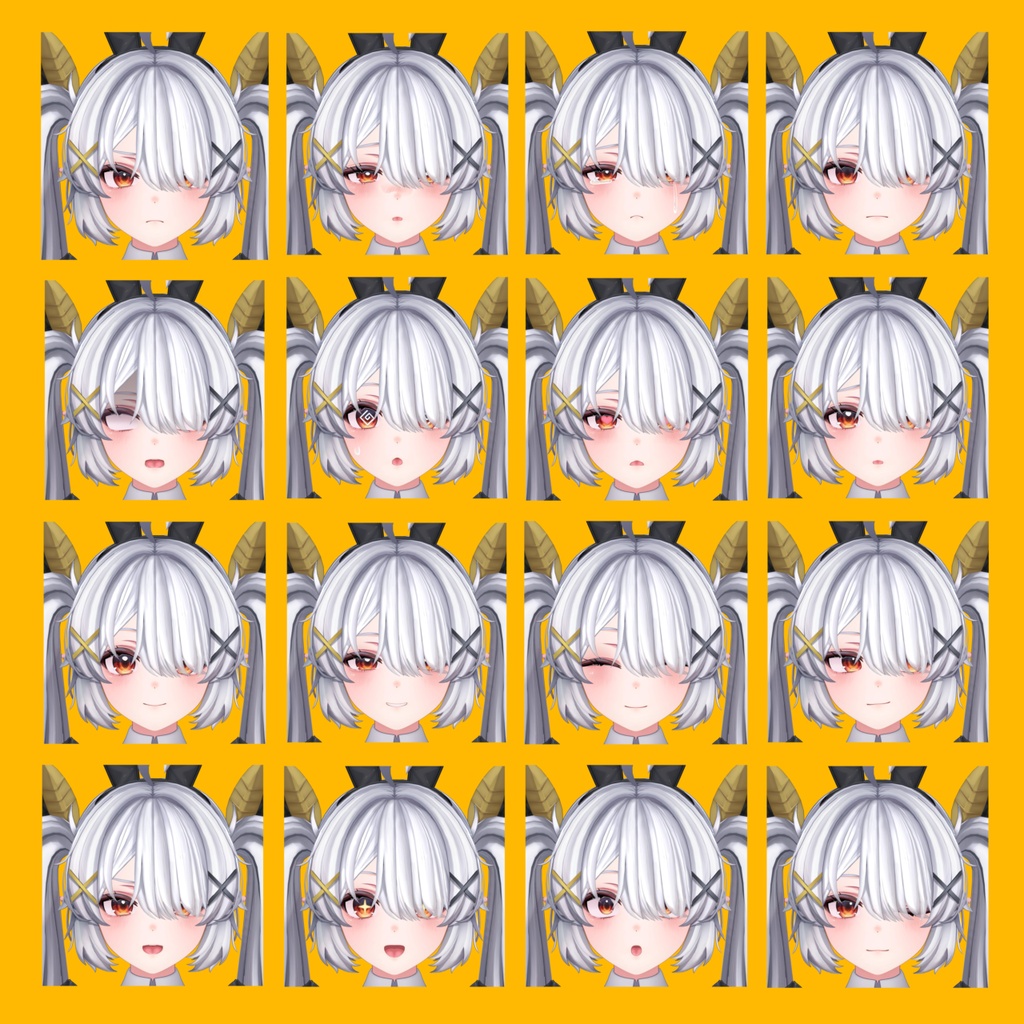 【オトハ】表情差分16種(無料3種)