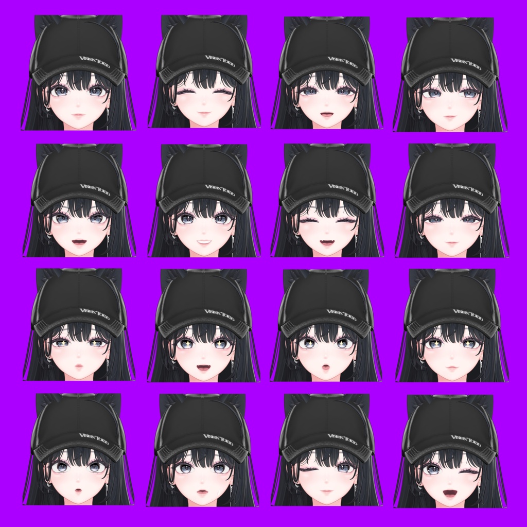 【海咲】表情差分48種(無料7種)