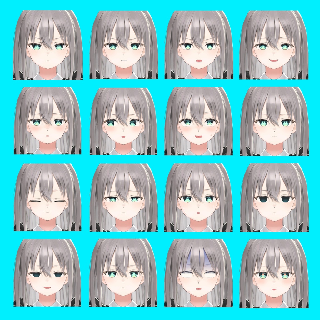 【トワレ】表情差分32種(無料5種)
