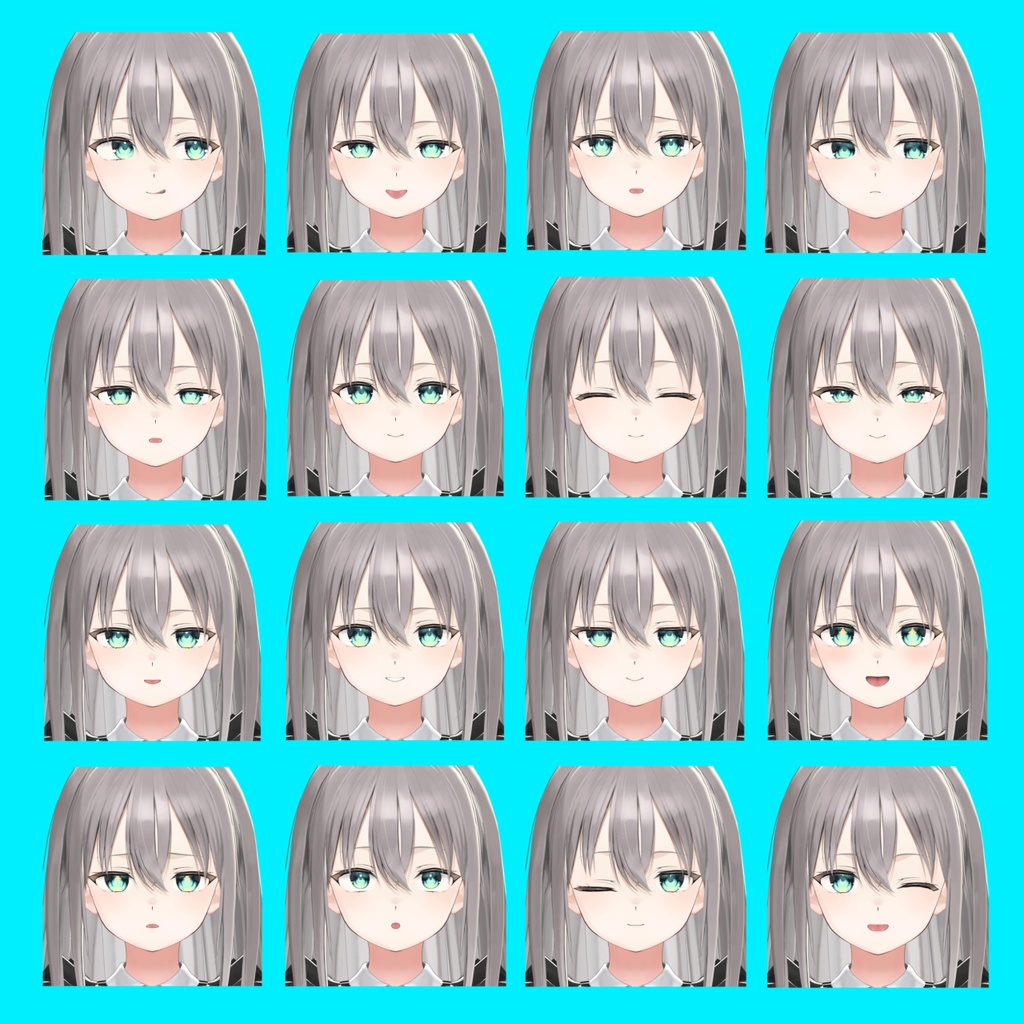 【トワレ】表情差分32種(無料5種)