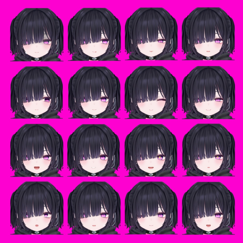 【ミリアム】表情差分32種(無料5種)