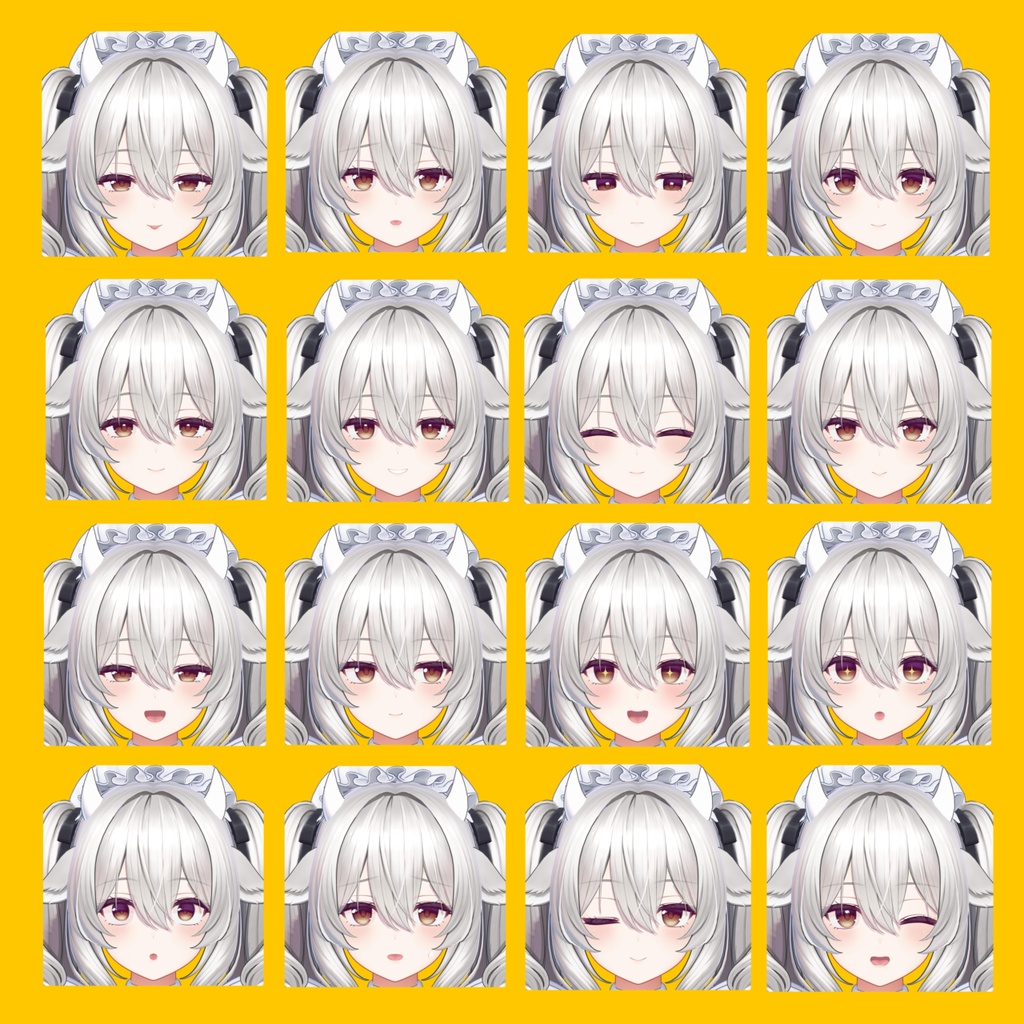 【ミルティナ】表情差分32種(5種無料)