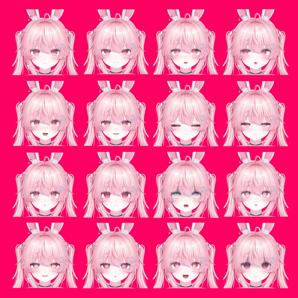 【セレナ】表情差分32種(無料5種)
