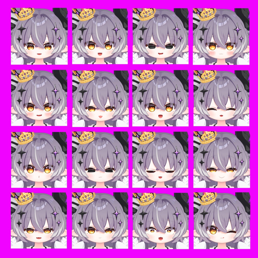 【邪竜メルヴィ】煽り表情差分16種(無料3種)