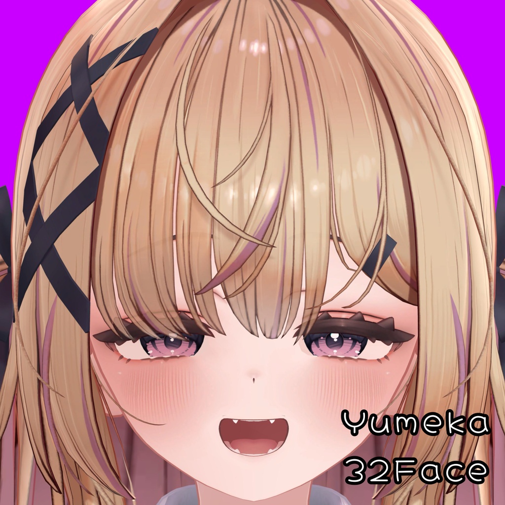 【ゆめか】表情差分32種（無料5種）