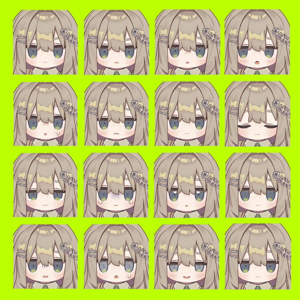 【キプフェル】表情差分32種(無料5種)