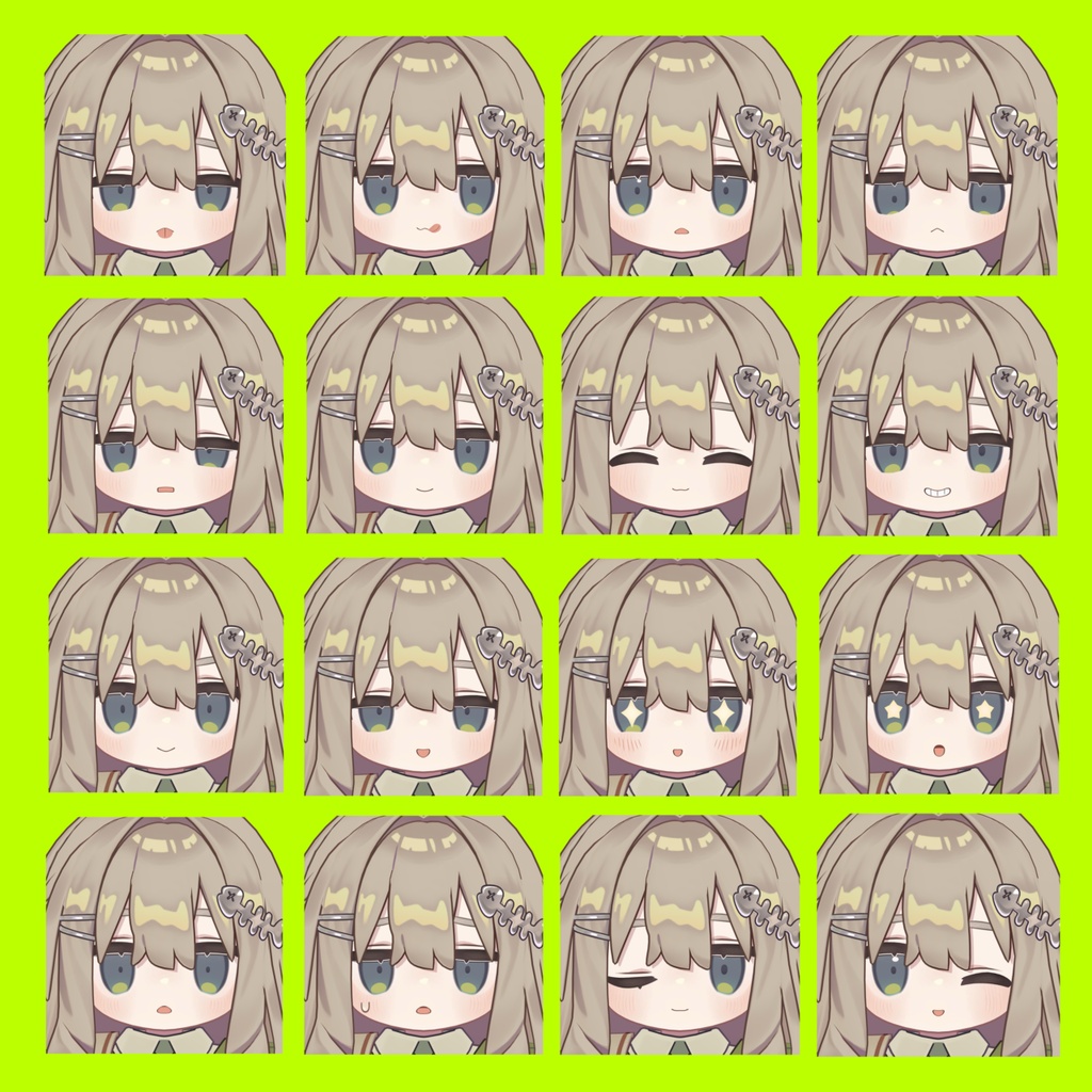 【キプフェル】表情差分32種(無料5種)