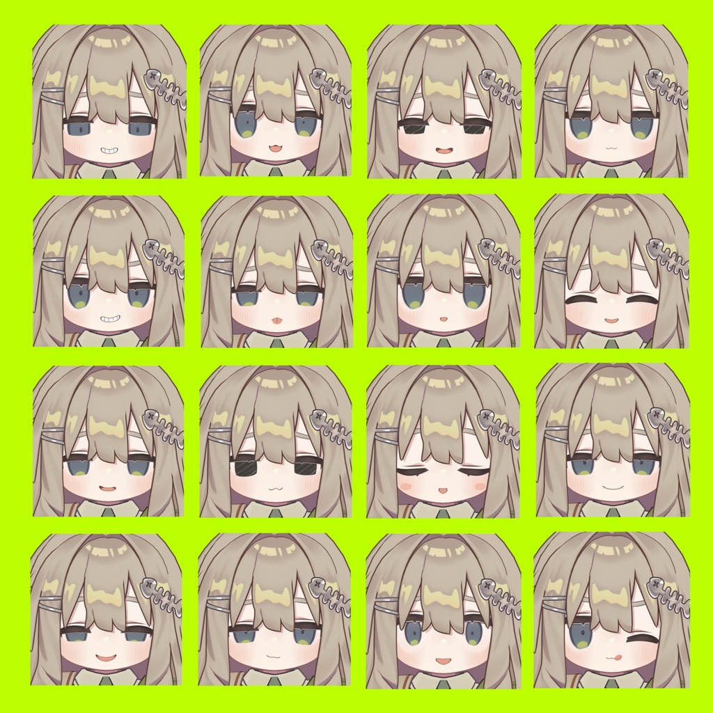 【キプフェル】煽り表情差分16種(無料3種)