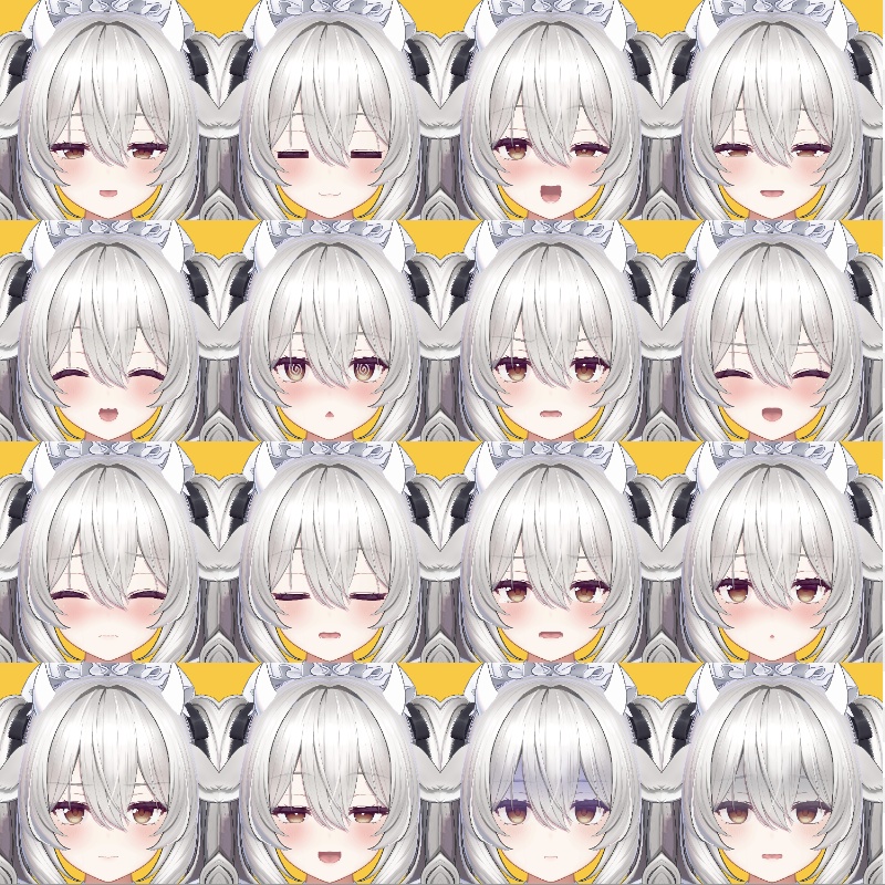 【ミルティナ】泥酔表情差分16種(無料3種)