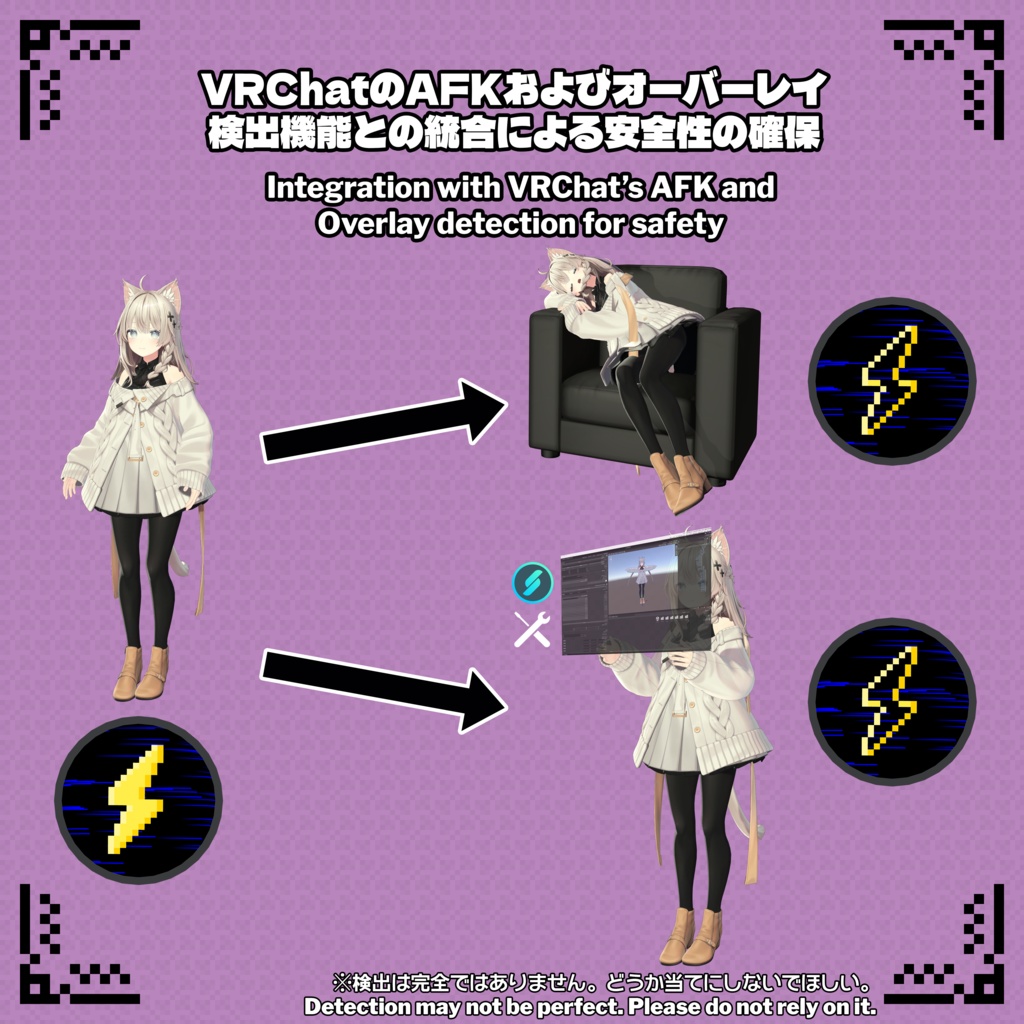 【VRChat】OSC Roulette Shock Button | OSC対応ルーレット感電ボタン / PiShock & OpenShock Compatible