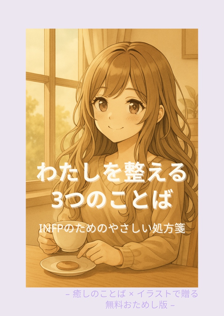 わたしを整える3つのことば【INFPのための癒しZINE・無料版】