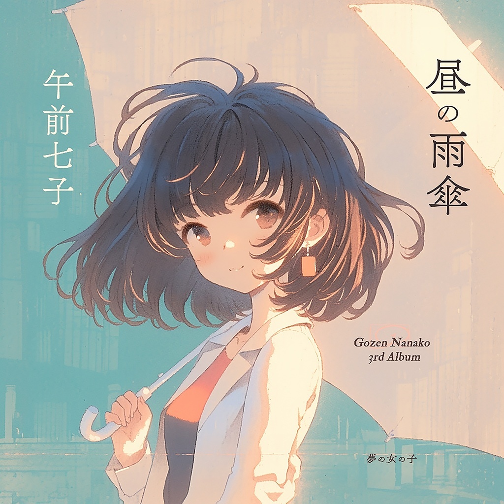 午前七子3rd&4thアルバム『昼の雨傘/夜の雨傘』(2枚組)