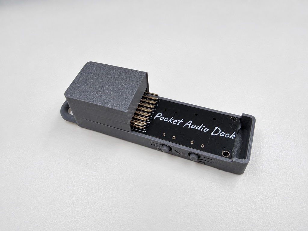 Pocket Audio Deck|M5StickS3用 MP3・Webラジオ拡張ユニット(M5StickS3別売)