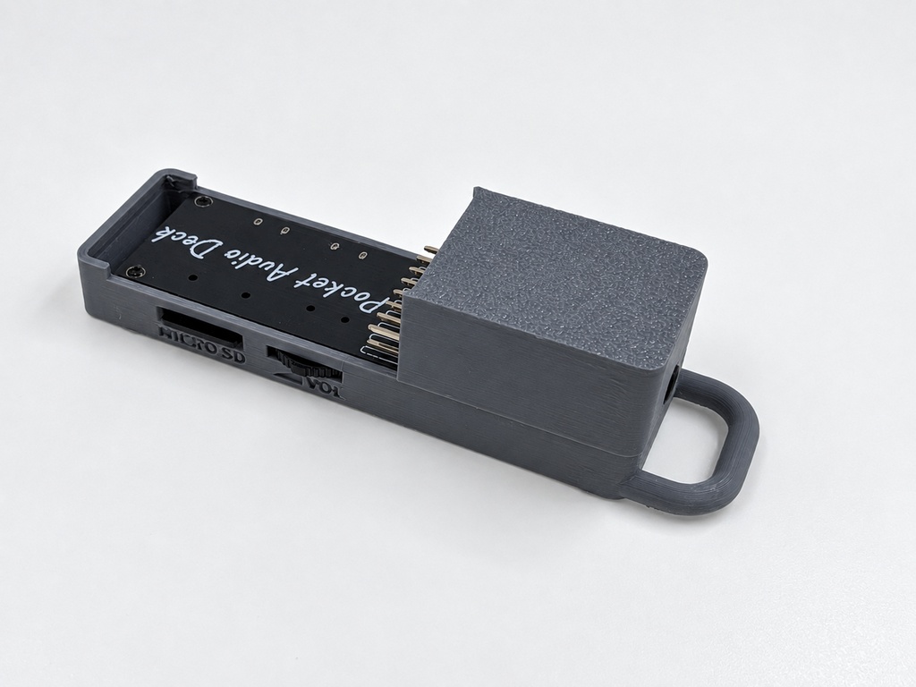 Pocket Audio Deck|M5StickS3用 MP3・Webラジオ拡張ユニット(M5StickS3別売)