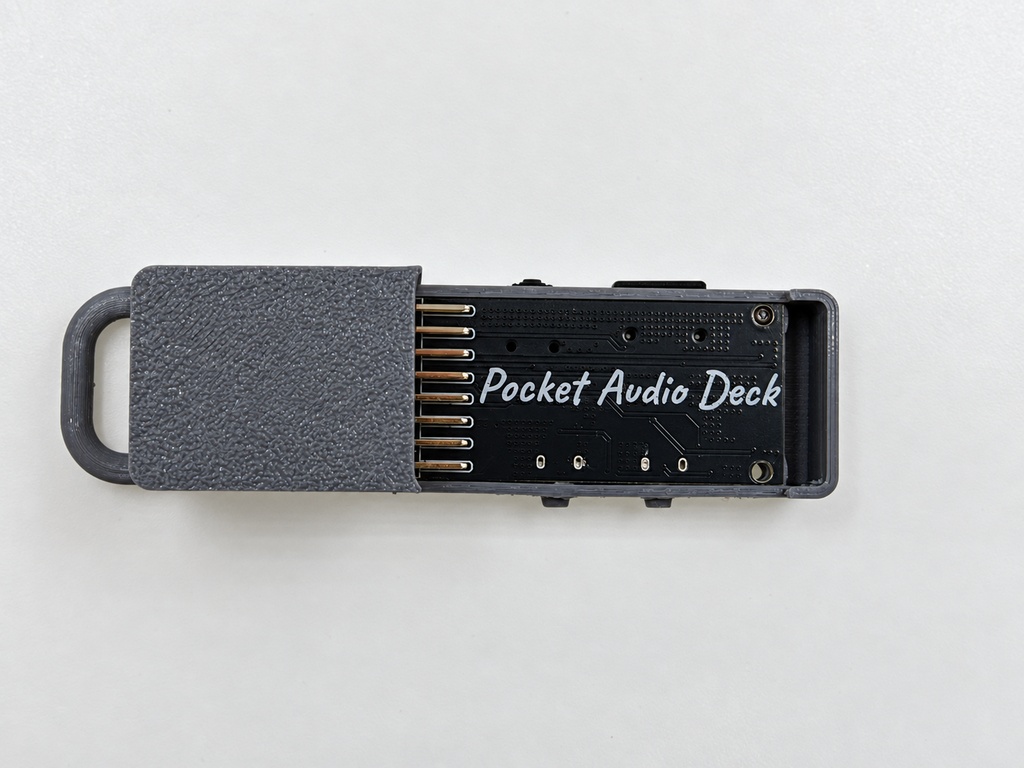 Pocket Audio Deck|M5StickS3用 MP3・Webラジオ拡張ユニット(M5StickS3別売)