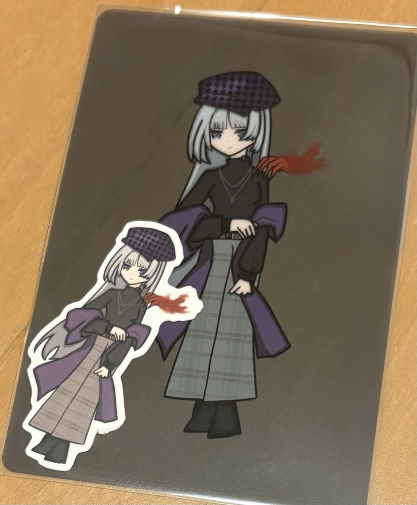 ポストカードとステッカーセット