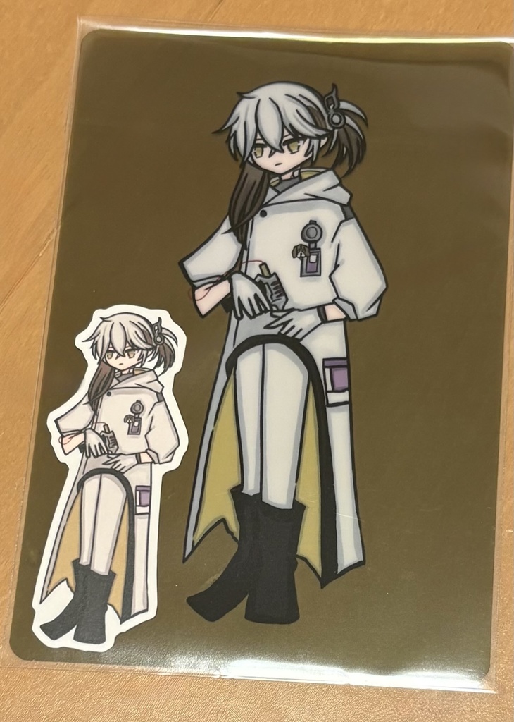 ポストカードとステッカーセット