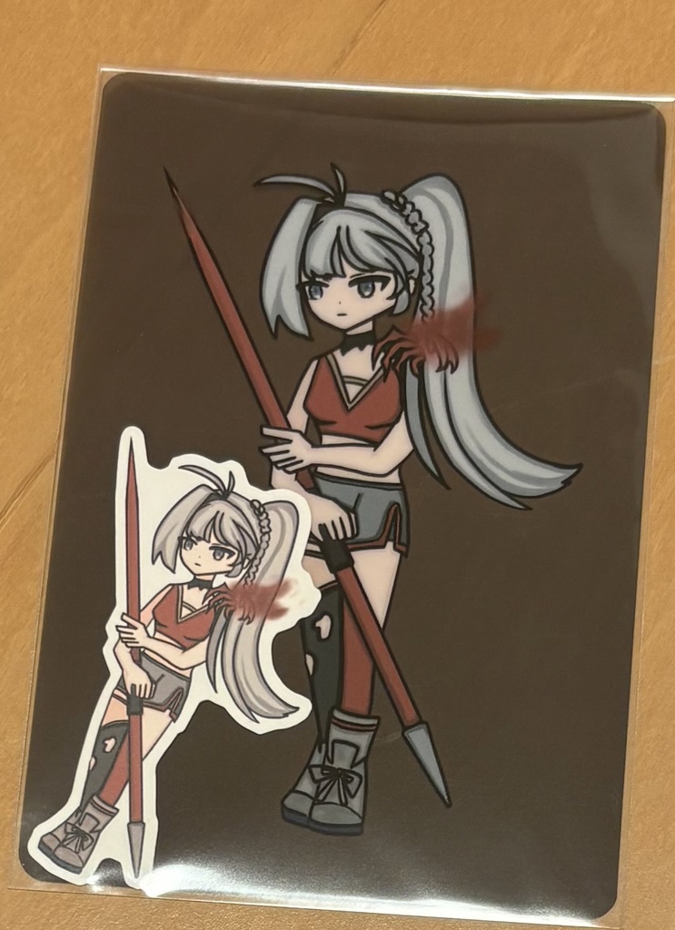 ポストカードとステッカーセット