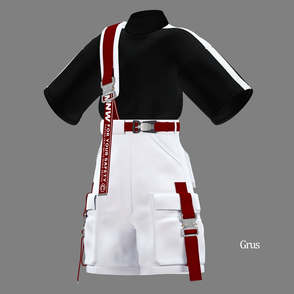 カーゴパンツセットアップ for Grus & LSbody