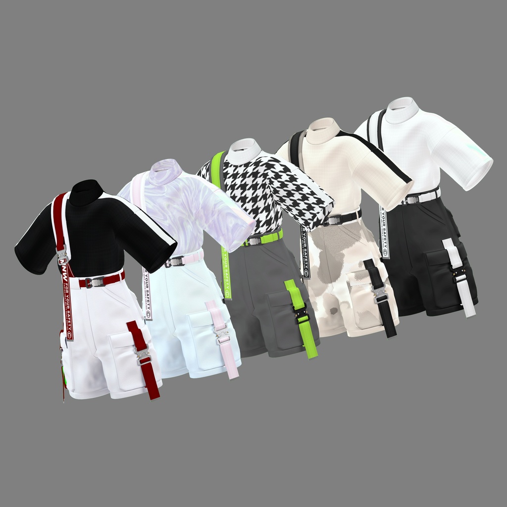 カーゴパンツセットアップ for Grus & LSbody