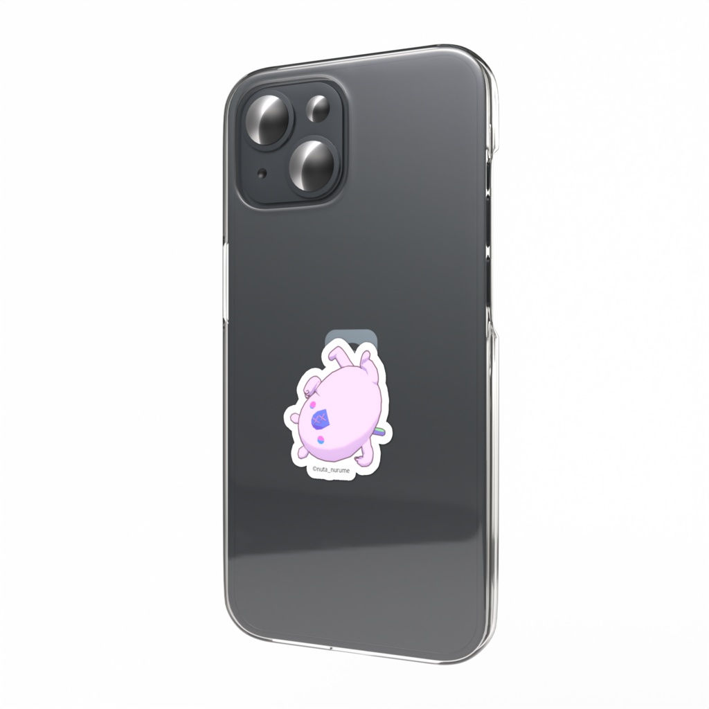 ぬったん号のスマホステッカー