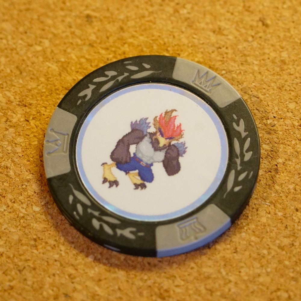 [Casino chip]Hurricane the Tornado (カジノチップ 竜巻のハリケーン)