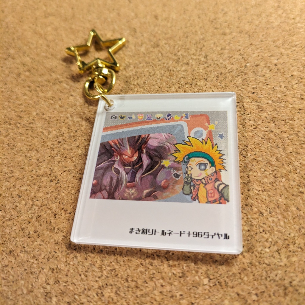 [Acrylic keychain]Instax-style (チェキ風うかれアクキー)