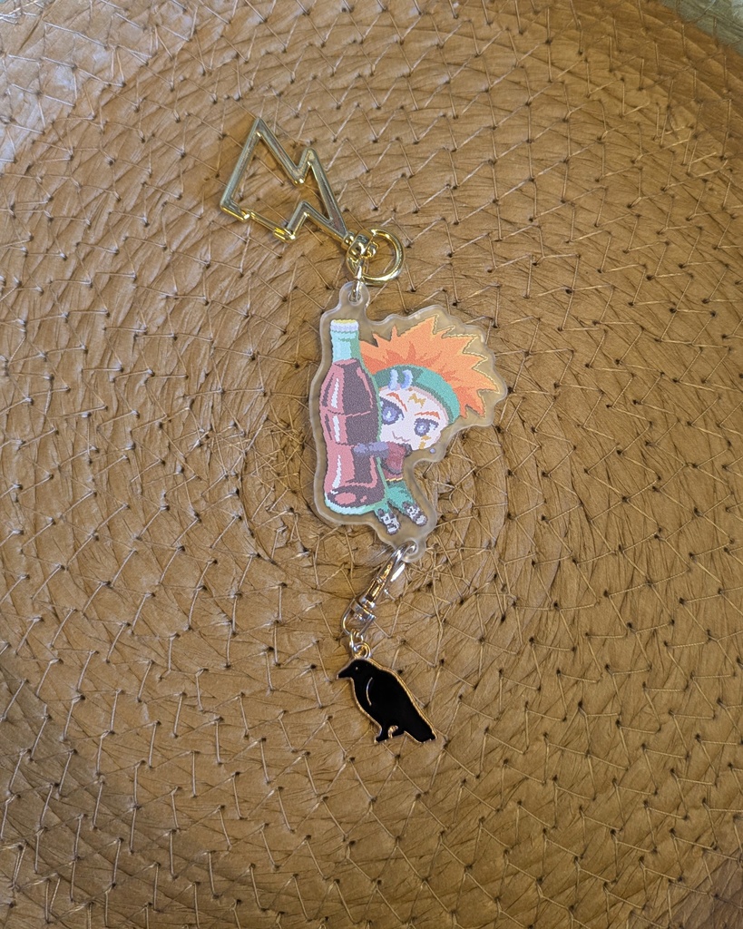 [Connectable Acrylic Keychain]Cola Crow (コーラクロウ つながるアクキー)