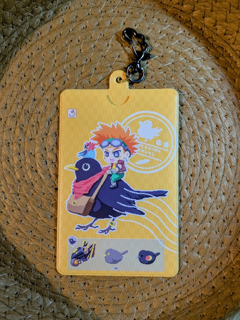 [Instax/Card Holder]Black Bird Travel! (チェキ/カードホルダー)
