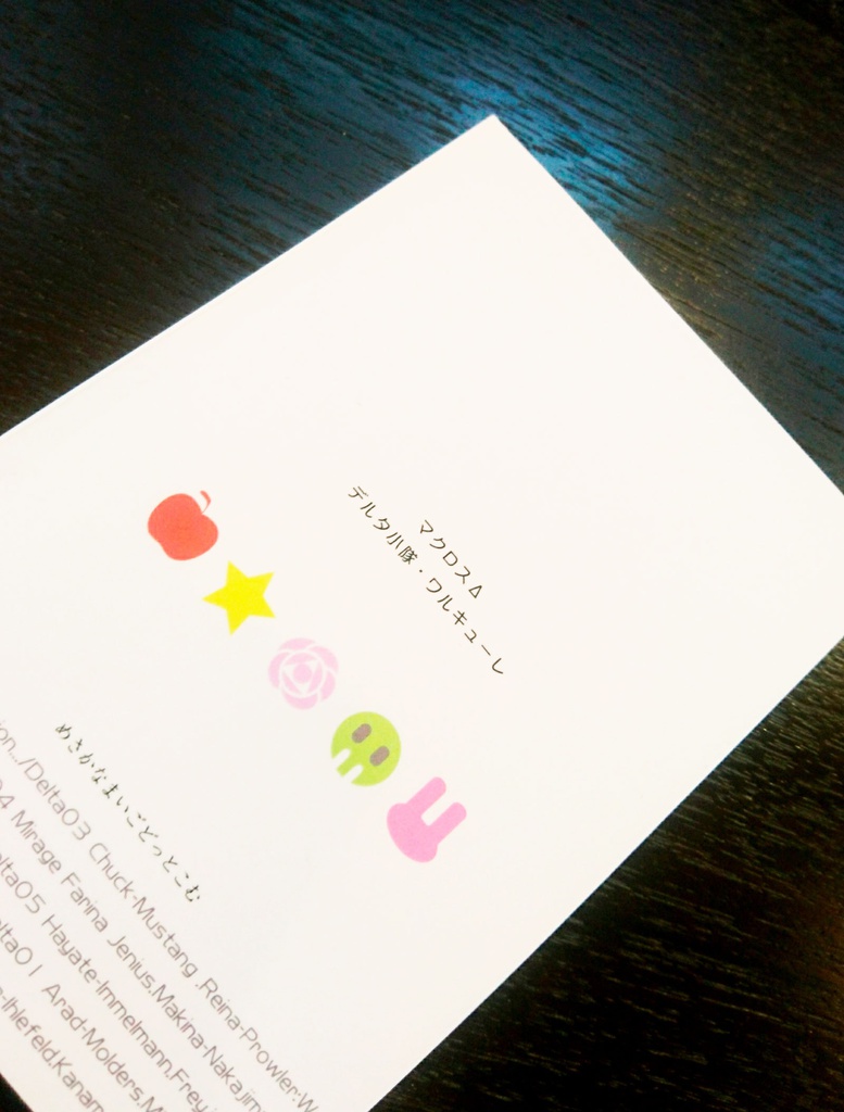 デルタ小隊・ワルキューレ小説本『NO BUDDY NO LIFE』