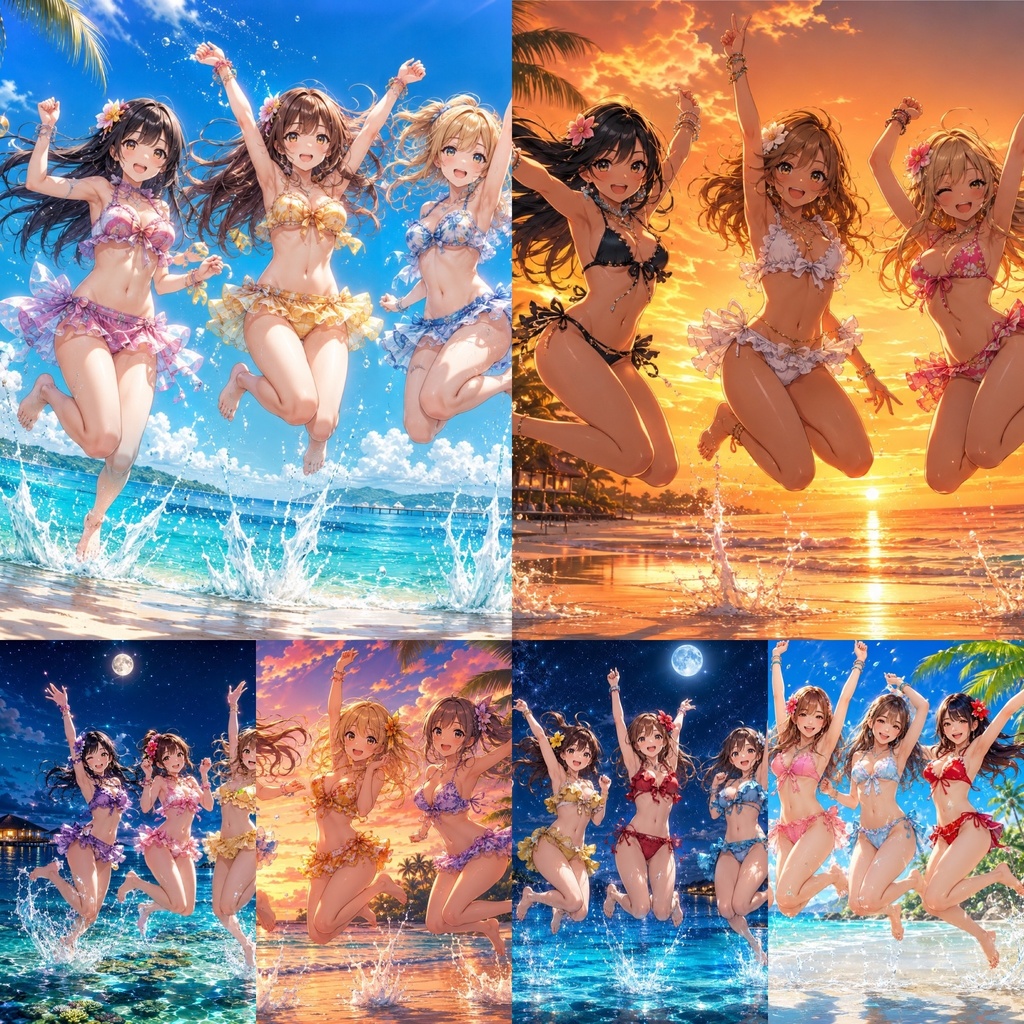 AI Bikini Girls Collection Vol.4 ~ジャンプ!サマービーチ編~