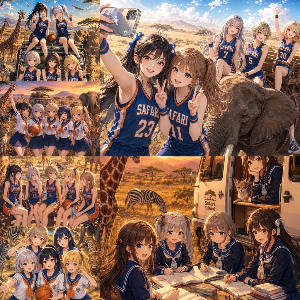 AI Safari Girls Collection Vol.10 ~Safari Basketball Adventure Edition~