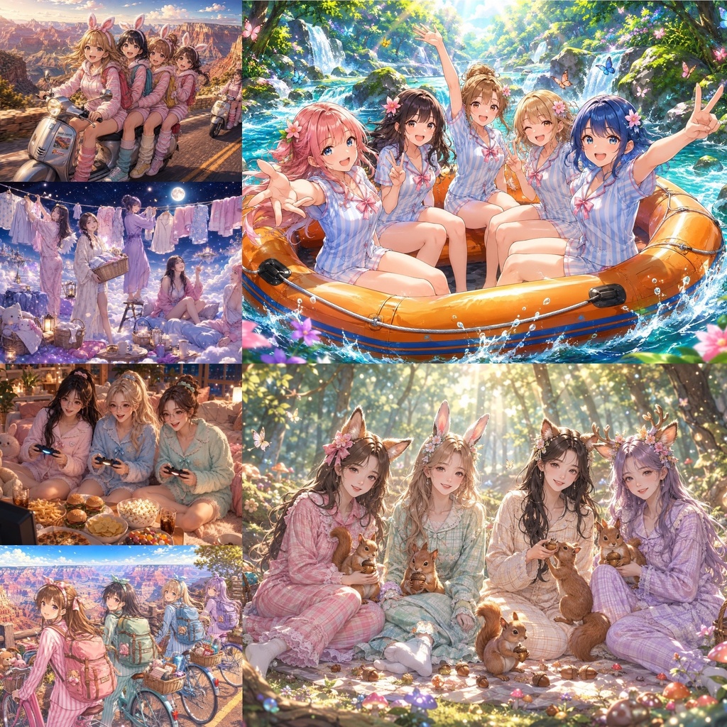 AI Pajama Girls Collection Vol.9 ~ゆめみるパジャマ・ファンタジー編~