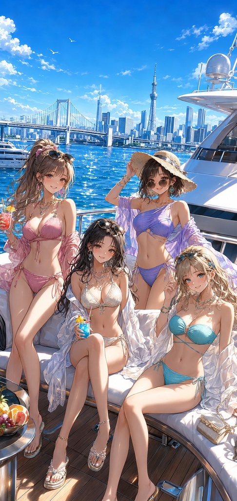 AI Bikini Girls Collection Vol.14-1 ～Luxury Day Cruise Edition～