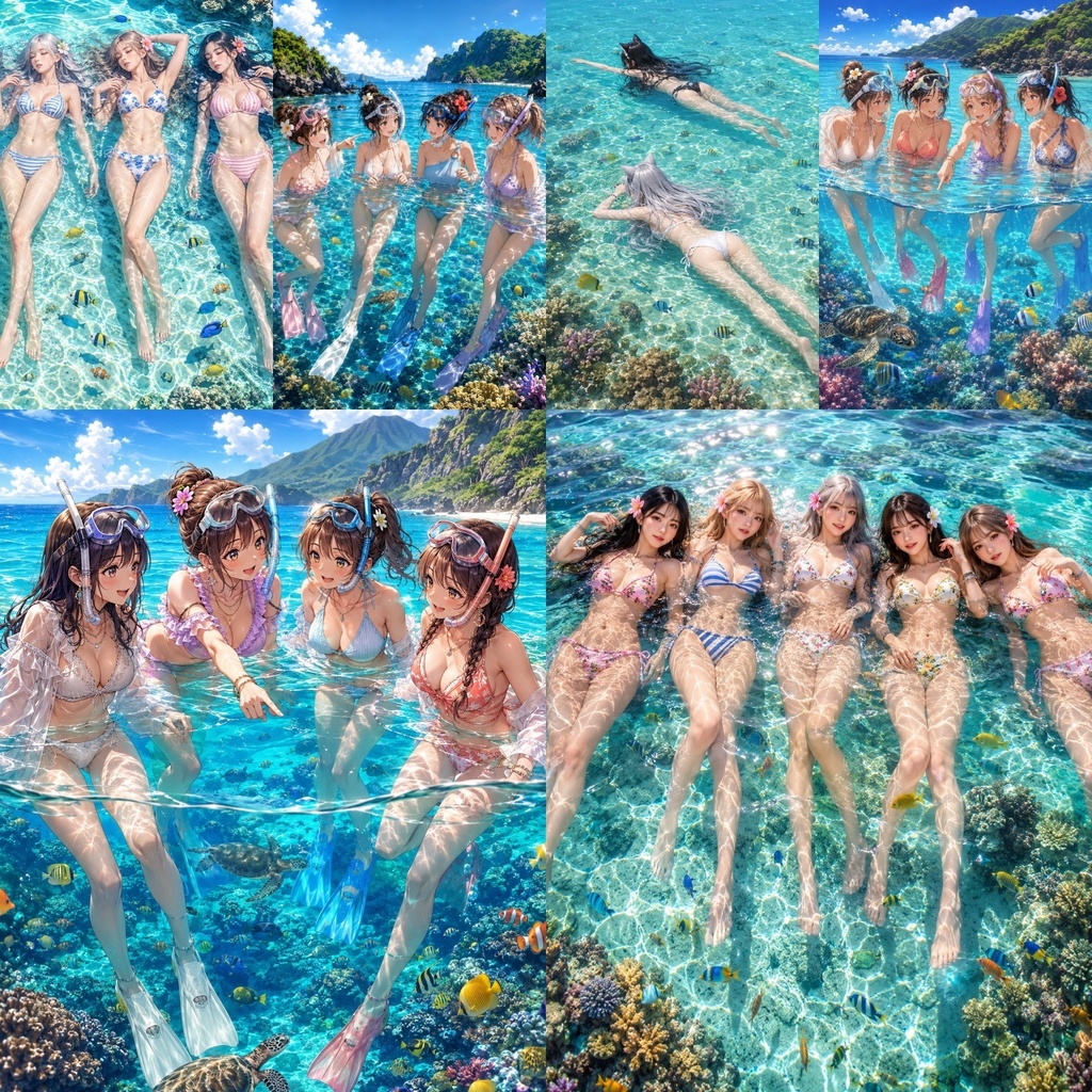 AI Bikini Girls Collection Vol.15-1 ~Snorkeling Adventure Edition~