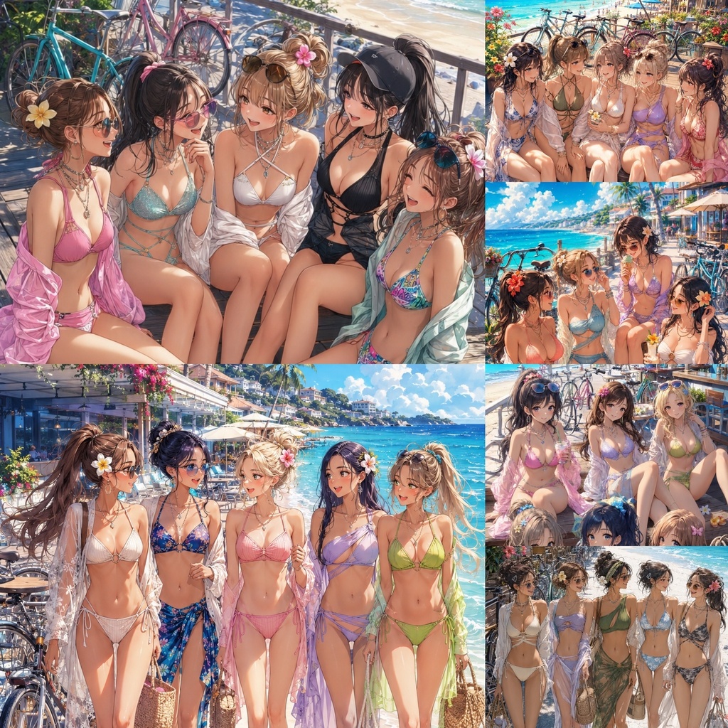 AI Bicycle Girls Collection Vol.16-2 ~Seaside Holiday Edition~