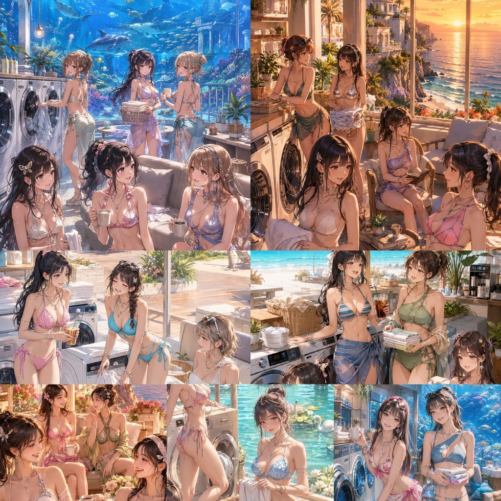 AI Fantasy Laundry Girls Collection Vol.20 Fantasy Laundry Resort Edition