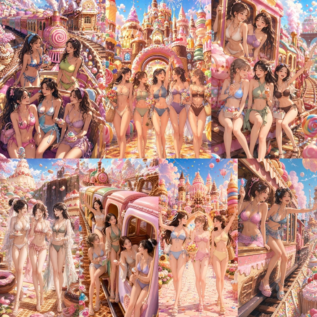 AI Bikini Girls Collection Vol.21-1 ~Fantasy Candy Kingdom Edition~
