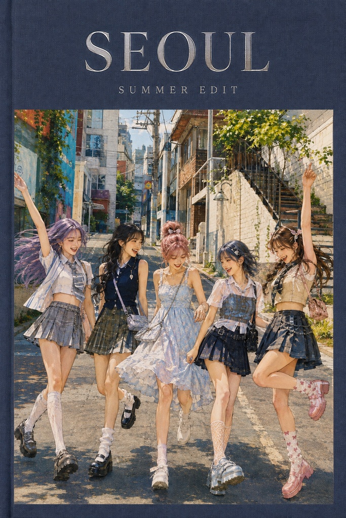 ChatGPTでDigital Art Book・Fashion Style Bookを作れる制作キット|プロンプト4本・作成手順・制作例画像96枚