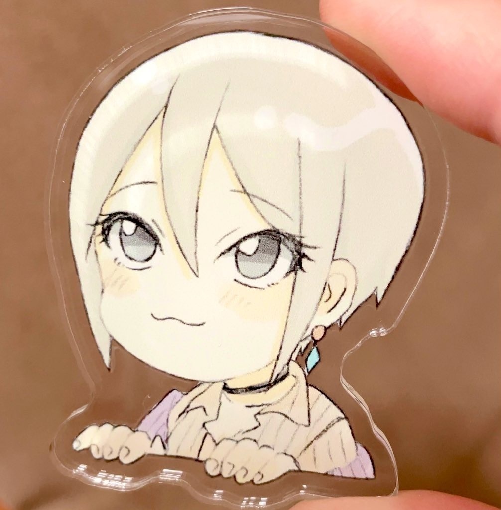 周子アクリルバッジ