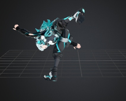 Anime Girl FBX to game or Vrm change