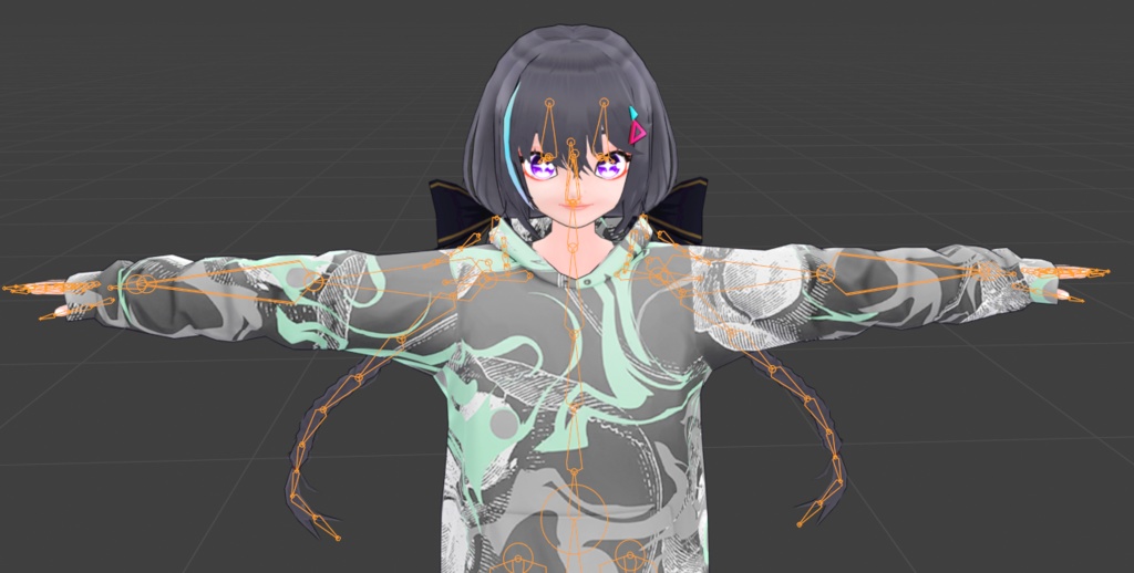Vrm Anime Girl VR Skin 発売記念価格 2500円(通常5500円)