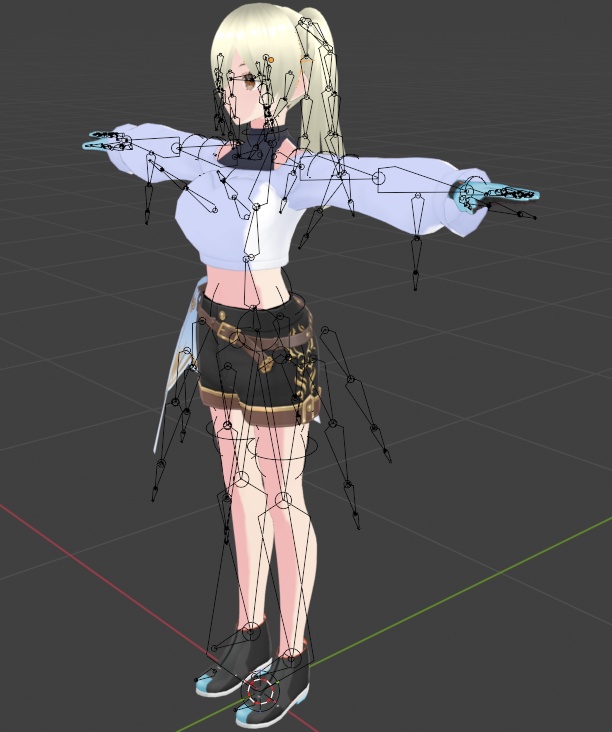 Vrm Anime Girl VR Skin 発売記念価格 790円(通常1990円)