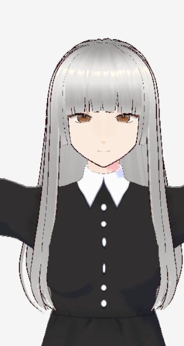 Vrm Anime Monk Girl VR Skin 発売記念価格 390円(通常 990円)