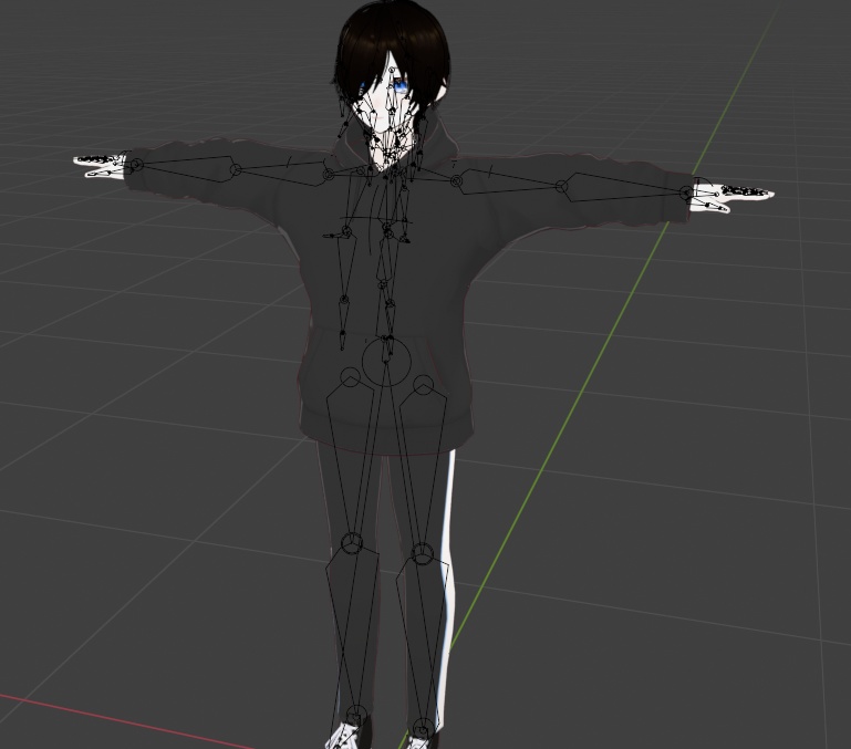 Vrm Anime Boy Korenian VR Skin 発売記念価格 510円(通常1450円)