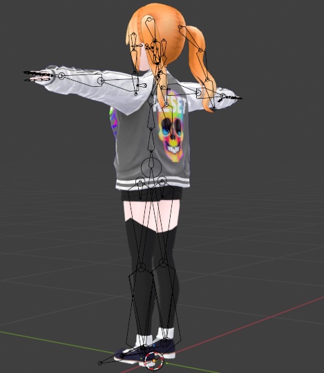 Vrm Anime Girl VR Skin 発売記念価格 550円(通常1390円)