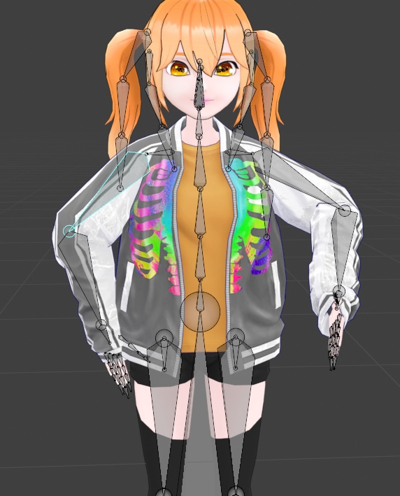 Vrm Anime Girl VR Skin 発売記念価格 550円(通常1390円)