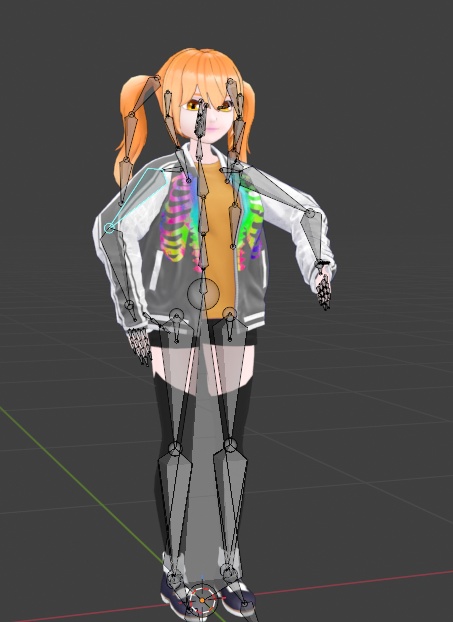 Vrm Anime Girl VR Skin 発売記念価格 550円(通常1390円)